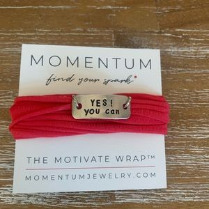 💪🏻 Momentum Bracelet Yes You Can - Persimmon